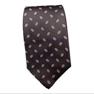 Brooks Brothers Blue & Yellow Silk Tie